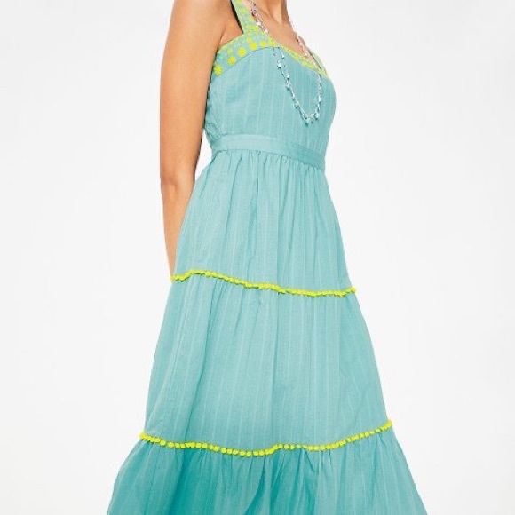 NWT Sz 8 Boden Estella Embroidered Midi Dress - Picture 5 of 11